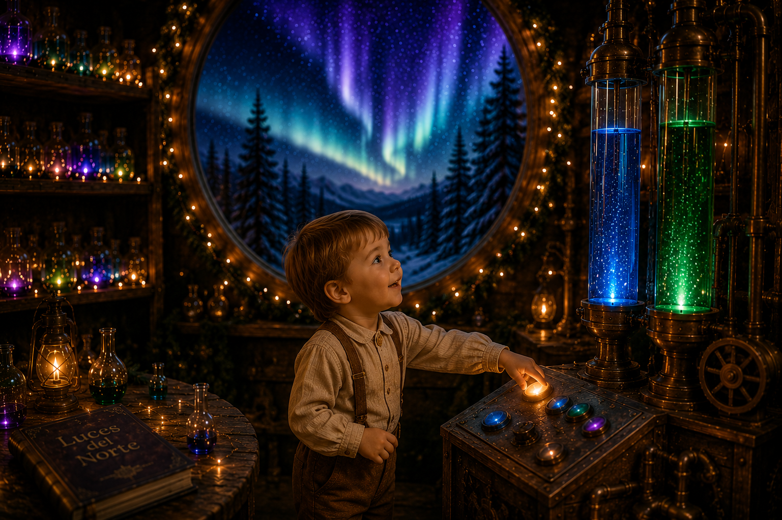 Buscadores de Magia — recreación inspiradora de la sesión