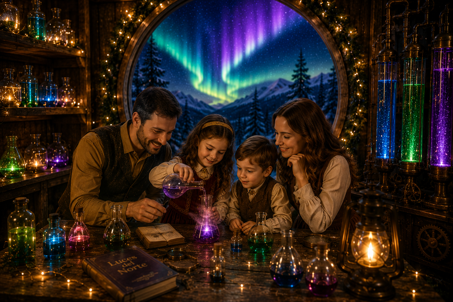 El Secreto de los Colores — recreación inspiradora de la sesión